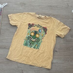 Billy Strings Graphic T-Shirt with Floral Design